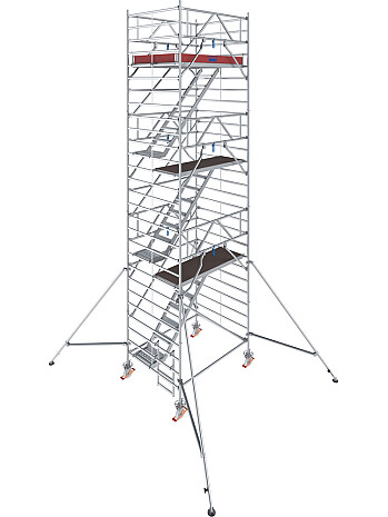 KRAUSE Rusztowanie STABILO 5500; 2,0 x 1,50m, wys.rob. 8,30m | system GUARDMATIC